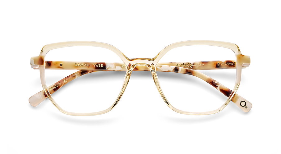 Das Bild zeigt die Korrektionsbrille DAKOTA YWBE von der Marke Etnia Barcelona in Beige.